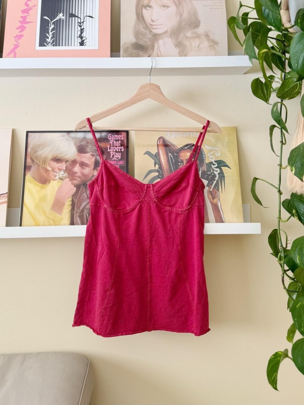 Wilfred Fuchsia Satin Cami Top